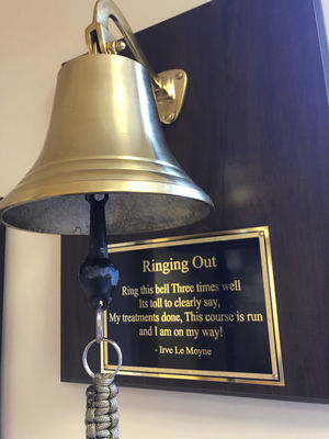 Tolling bell rings out joyful moments